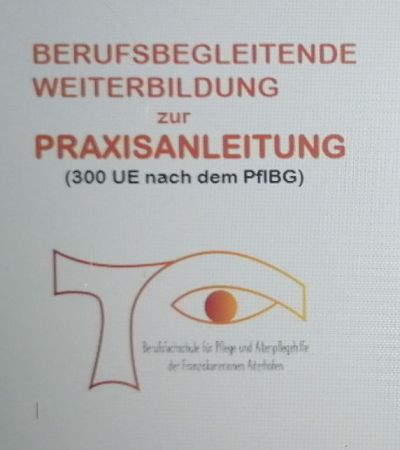 Start der Weiterbildung zum Praxisanleiter
